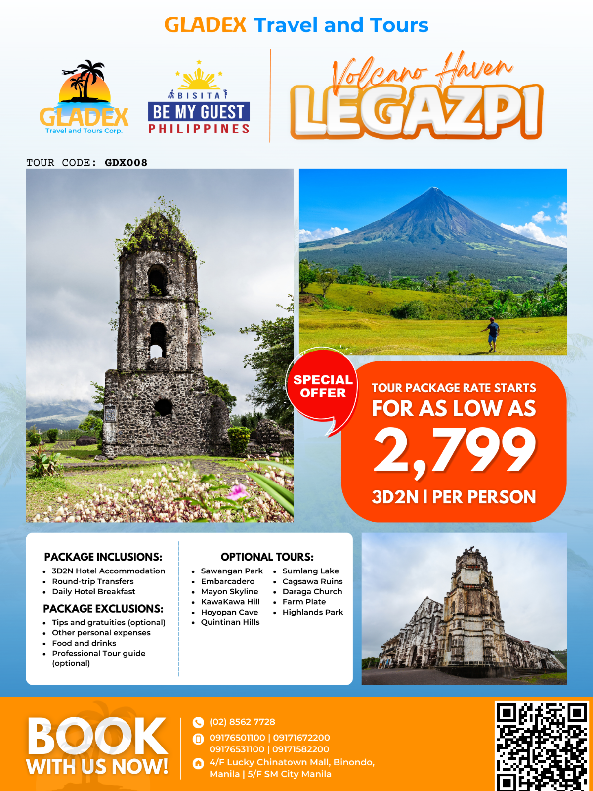 Gladex Travel _ Tours-Legazpi Bicol(1)